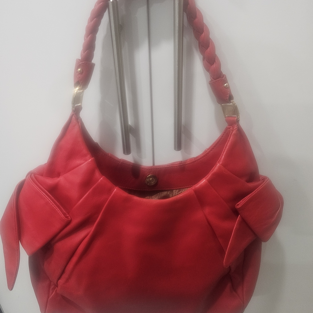 Salvatore Ferragamo Red Hobo Bag